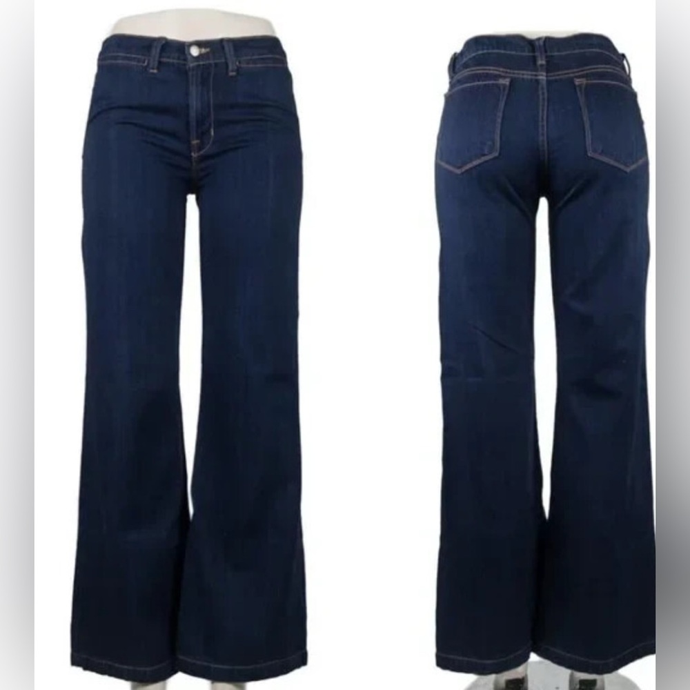 J brand Malik jeans wide leg dark wash women’s size 25